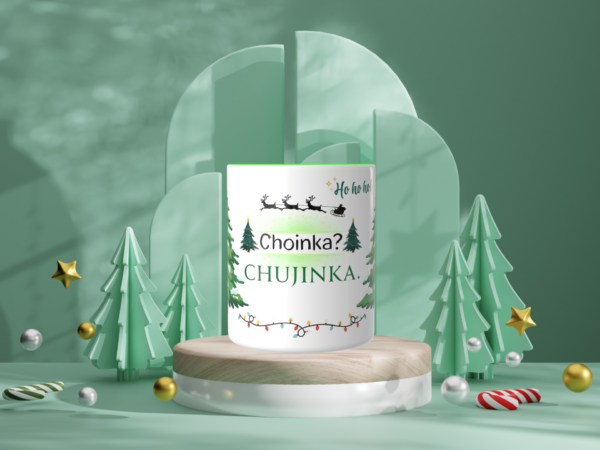 Świąteczny Kubek na Święta -  Choinka? Chujinka - obrazek 4